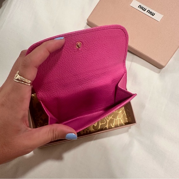 Miu Miu Pink Wallet - Picture 4 of 4